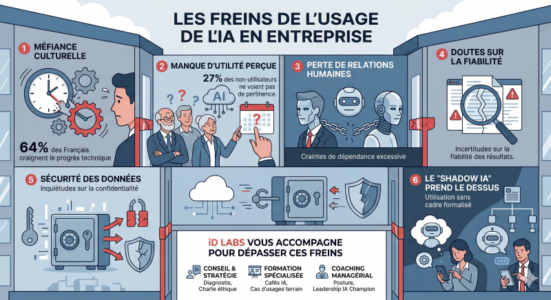 IA générative en entreprise : transformer la méfiance en moteur de performance